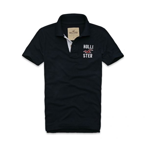 Polo Hollister Santa Margarida - Azul Marinho (GG)